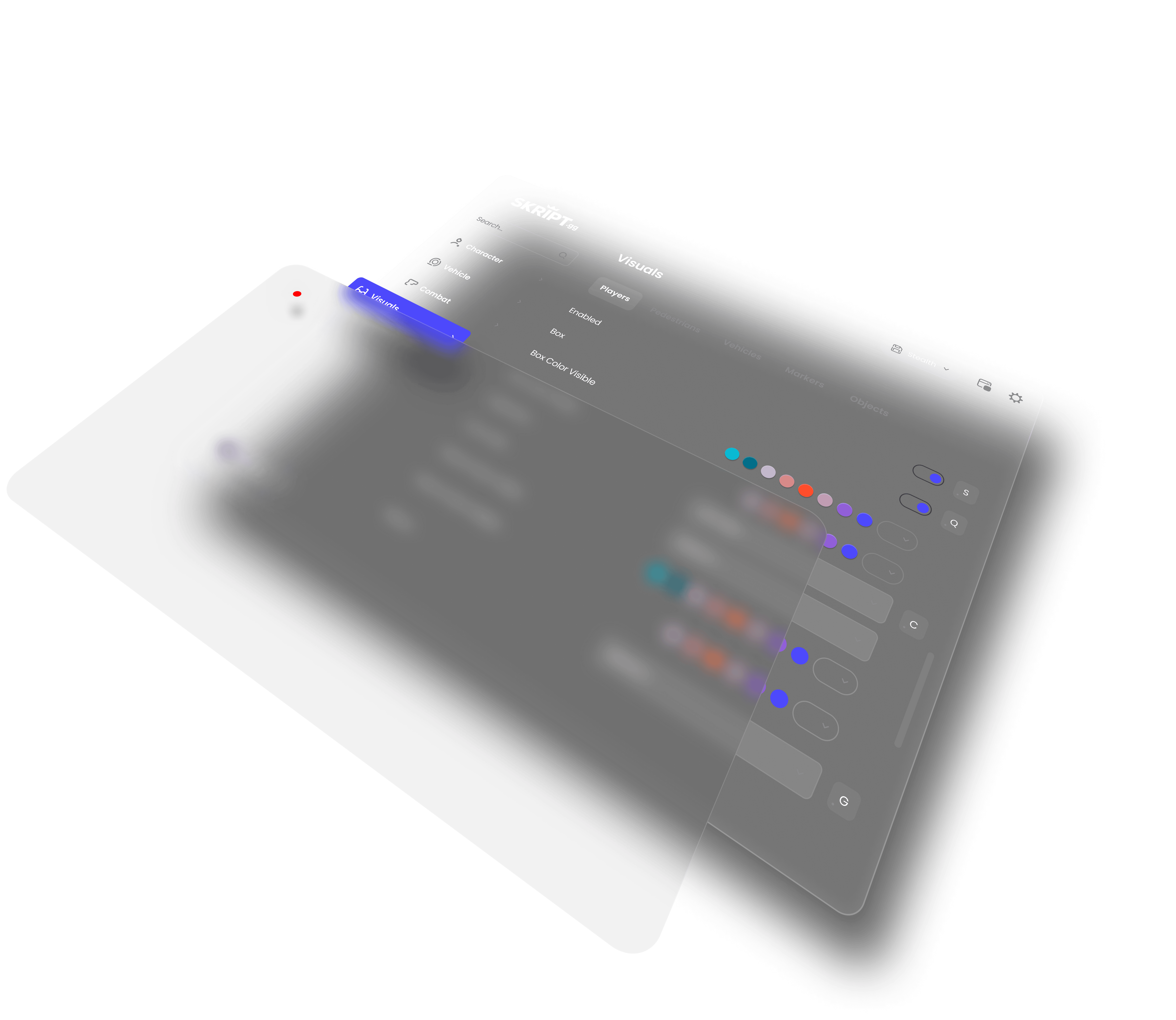 Streamproof wallhack