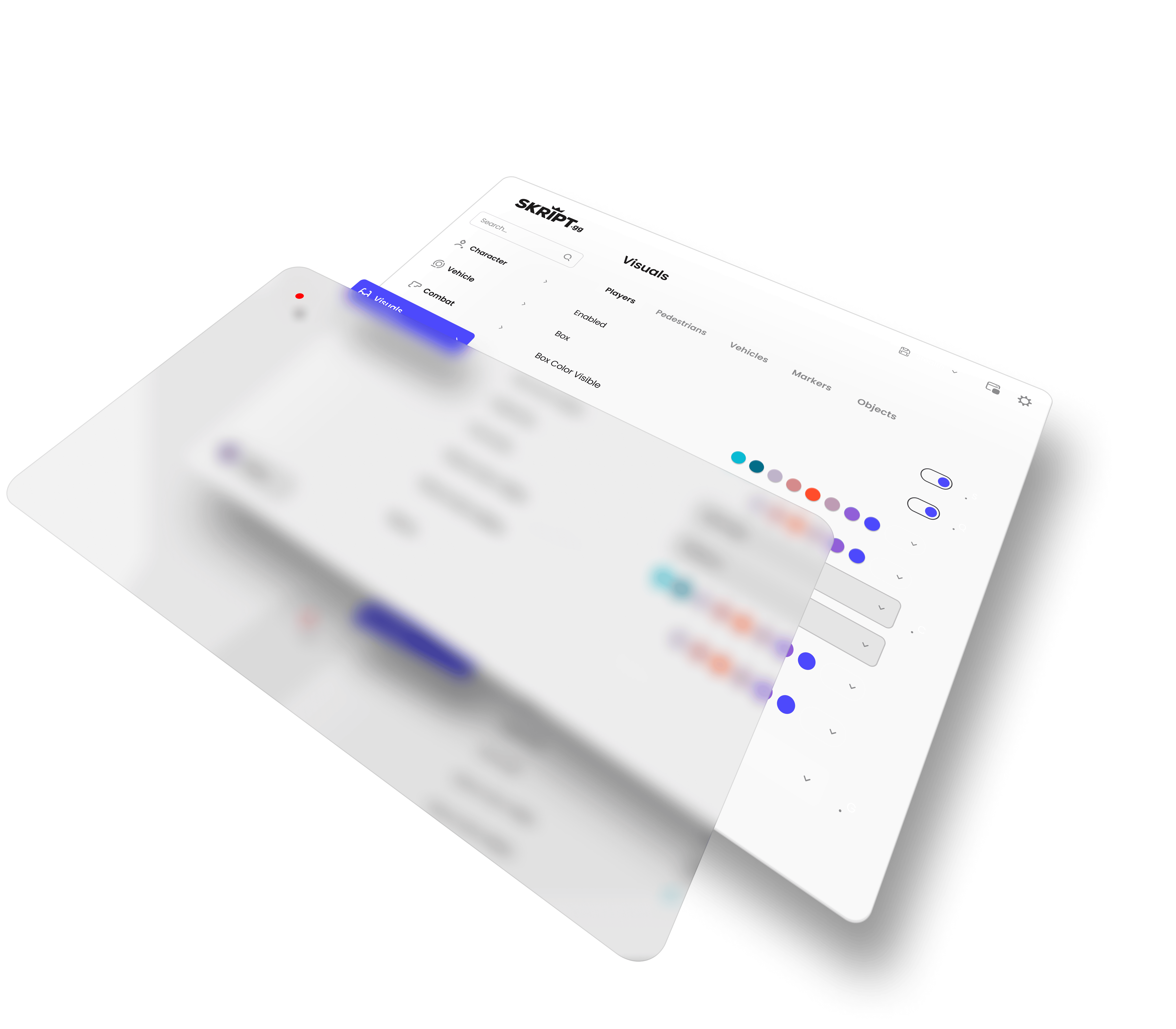 Streamproof wallhack