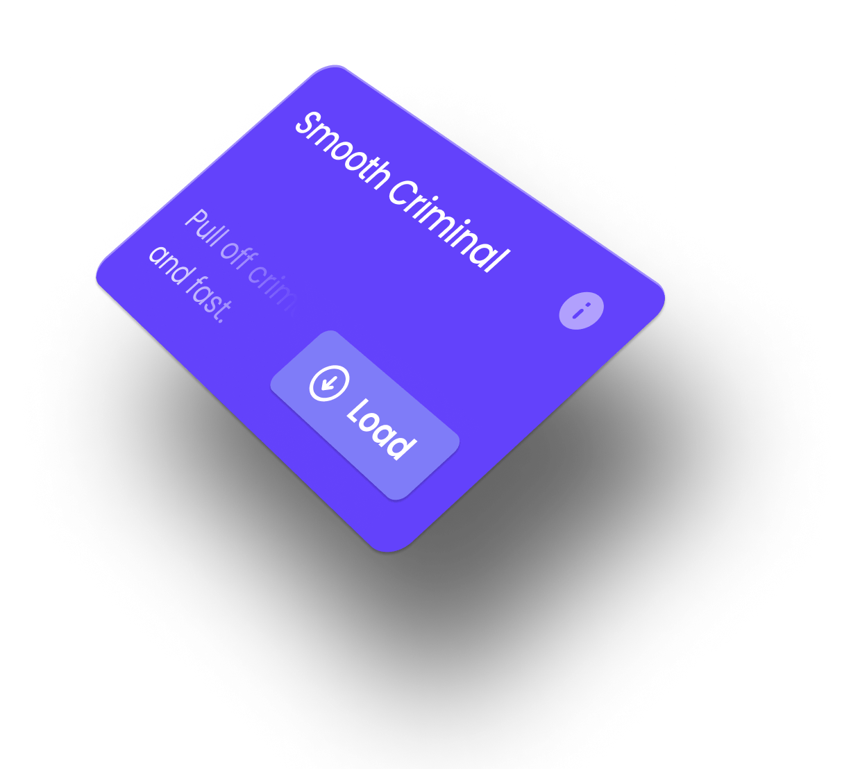 Quick start presets.